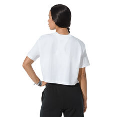 Nike Womens Sportswear Essential Cropped Tee White XS, White, rebel_hi-res