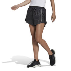 adidas Womens Karlie Kloss Shorts Black XS, Black, rebel_hi-res