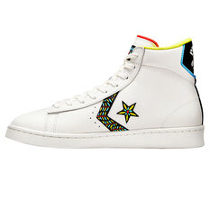 Converse Pro Leather Peace and Unity Casual Shoes White US 7, White, rebel_hi-res