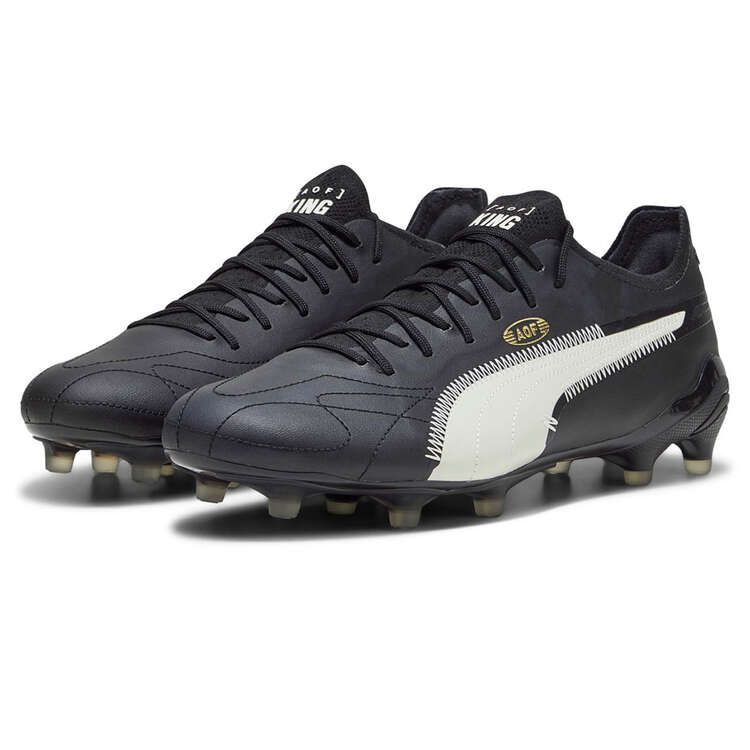 Puma King Ultimate Art of Football Football Boots, Black/White, rebel_hi-res