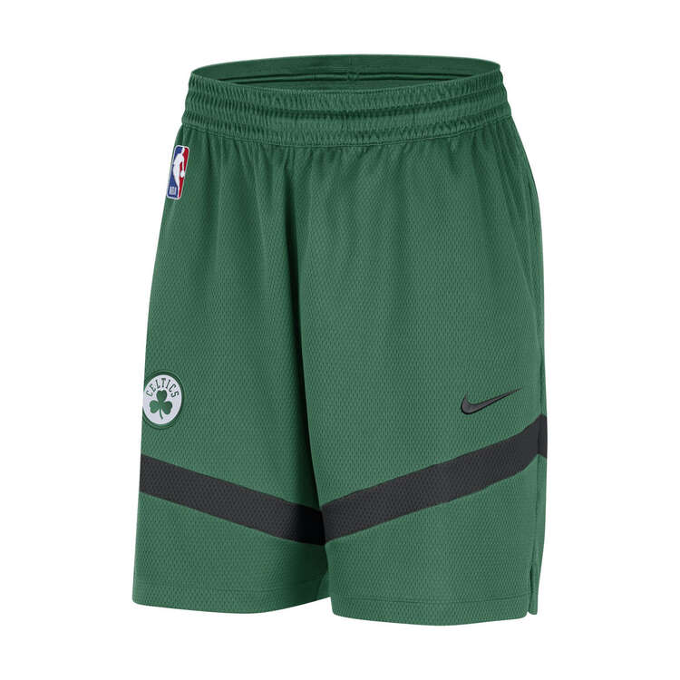 Nike Mens Boston Celtics Icon Practice Dri-FIT NBA 8 Inch Shorts Green S, Green, rebel_hi-res