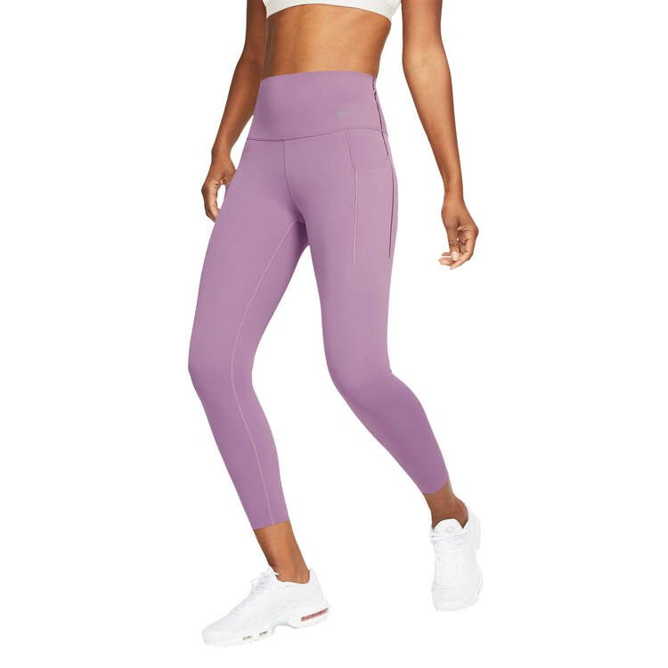 Nike Womens Universa High-Waisted 7/8 Tights Purple XXL