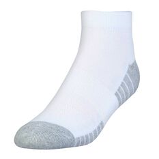 Under Armour HeatGear Low Cut 3 Pack Socks White M, White, rebel_hi-res