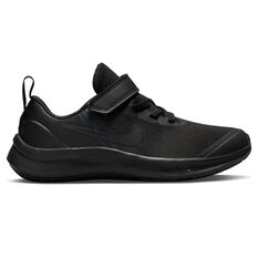 Nike Star Runner 3 Kids Running Shoes Black/White US 11, Black/White, rebel_hi-res