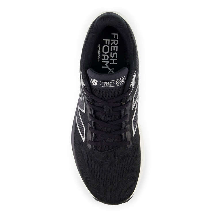 New Balance Fresh Foam 880 V14 Mens Running Shoes, Black/White, rebel_hi-res