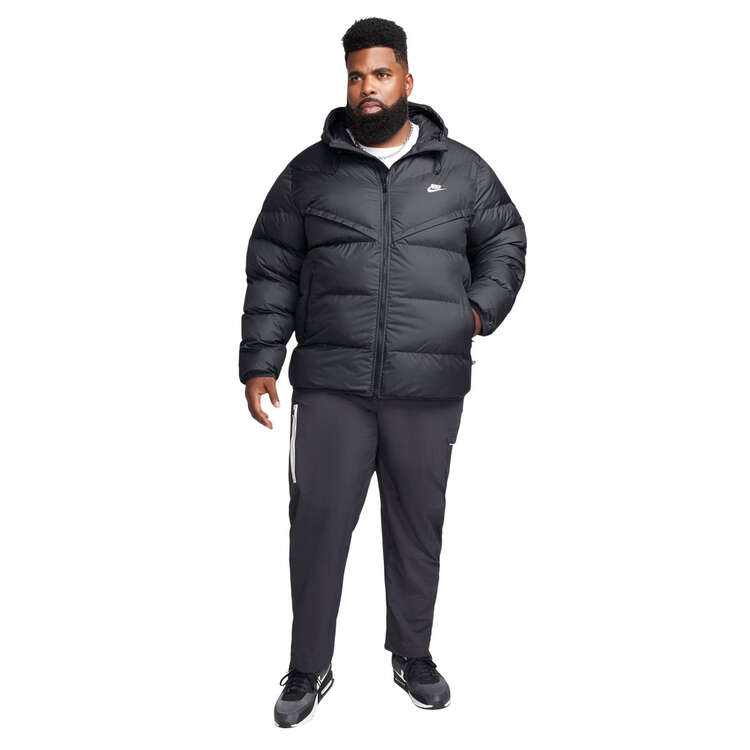 Nike Men's Storm-FIT PrimaLoft Hooded Puffer Jacket., Black, rebel_hi-res