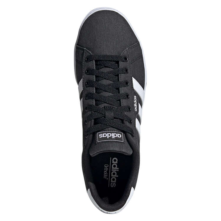 adidas Daily 3.0 Mens Casual Shoes Black/White US 7, Black/White, rebel_hi-res