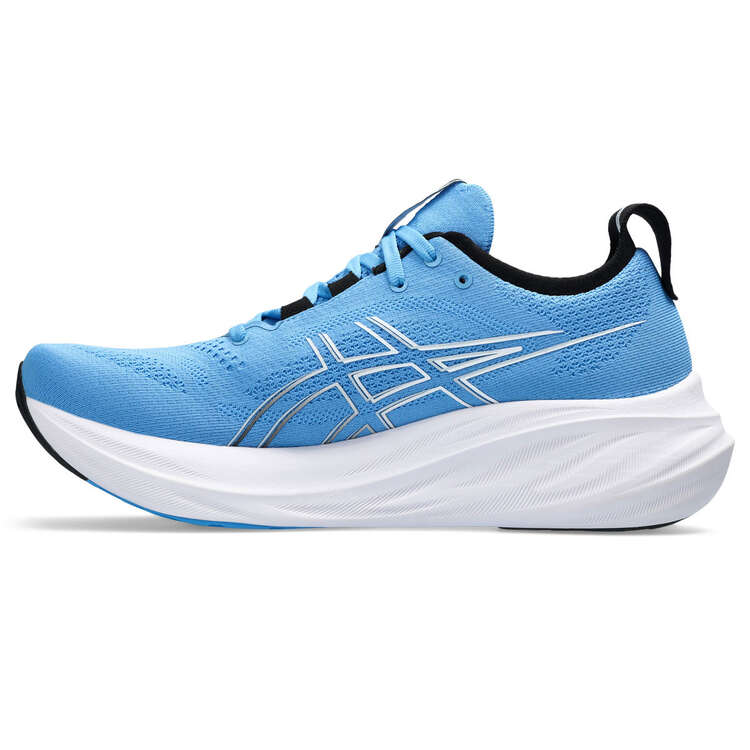 Asics GEL Nimbus 26 Mens Running Shoes Blue/White US 7, Blue/White, rebel_hi-res