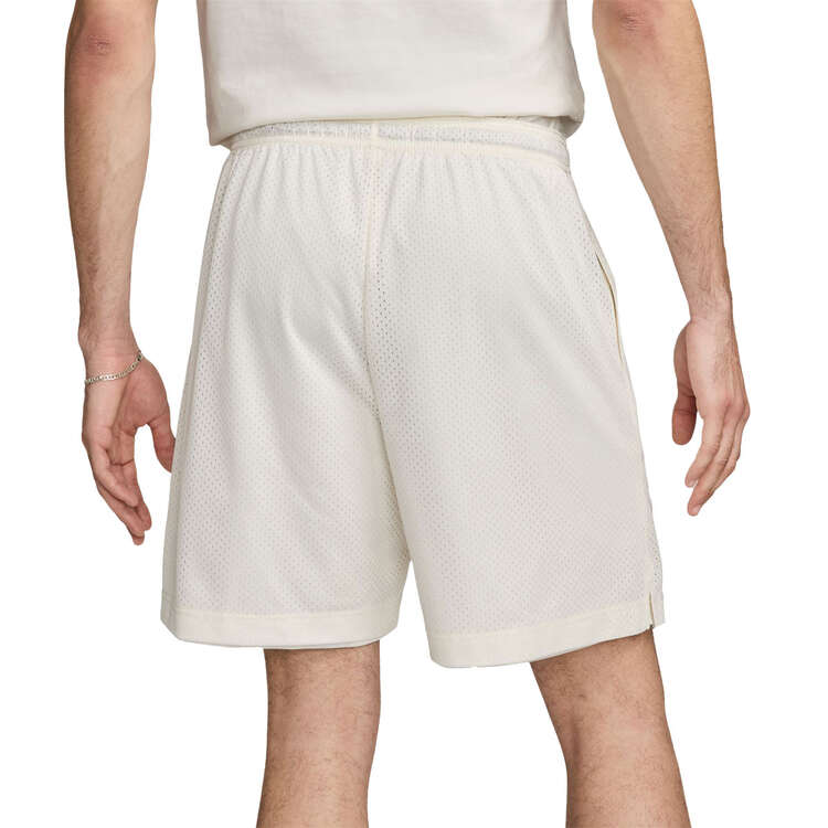 Nike Mens Kevin Durant Dri-FIT Standard Issue Reversible Basketball Shorts Cream S, Cream, rebel_hi-res