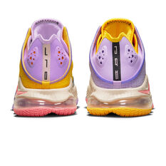 Nike LeBron 19 Low Basketball Shoes, Purple/Pink, rebel_hi-res