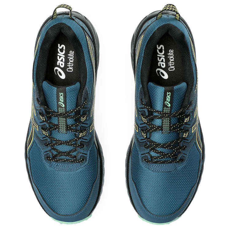 Asics GEL Venture 9 Mens Trail Running Shoes, Blue/Black, rebel_hi-res