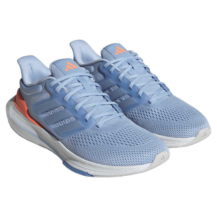 adidas Ultrabounce Womens Running Shoes, Blue/Orange, rebel_hi-res