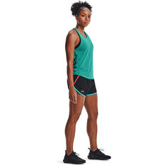 Under Armour Womens Fly By 2.0 Shorts, Black, rebel_hi-res