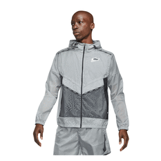 Nike Mens Repel Wild Run Windrunner Jacket Grey S, Grey, rebel_hi-res