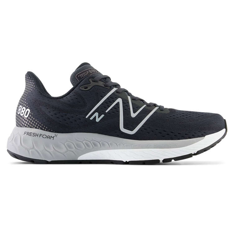 New Balance 880 V13 Mens Running Shoes Black/Grey US 8, Black/Grey, rebel_hi-res