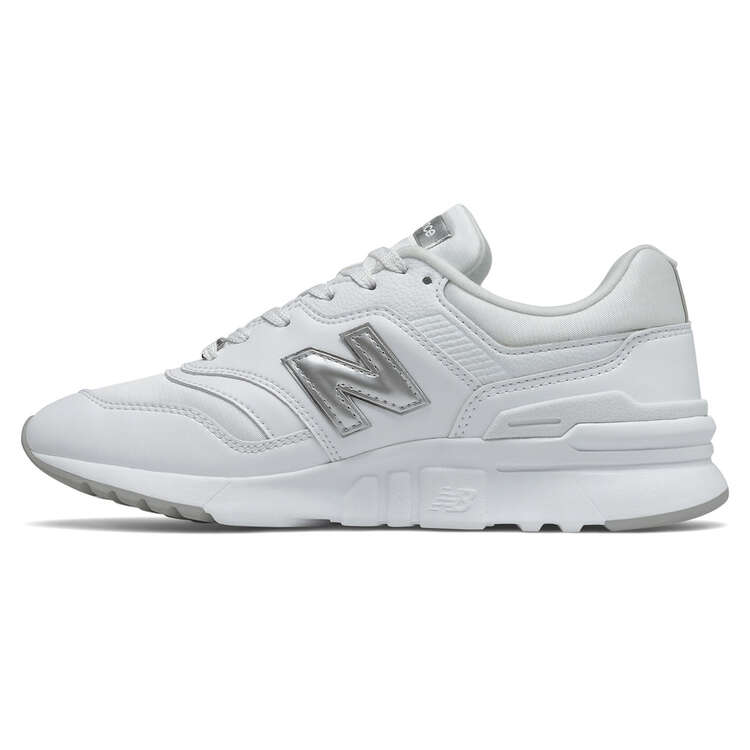 New Balance 997H v1 Womens Casual Shoes, White/Silver, rebel_hi-res