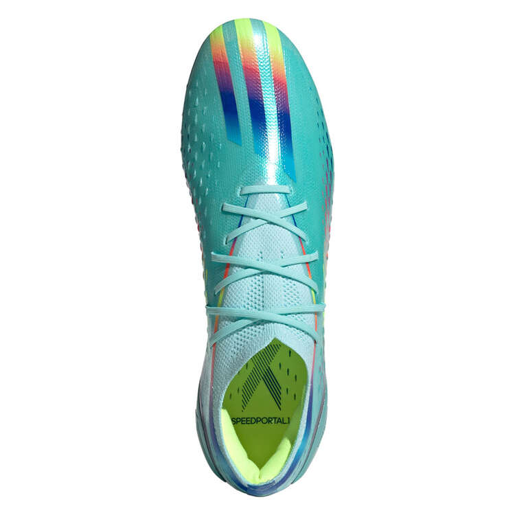 adidas X Speedportal .1 Football Boots, Blue/Yellow, rebel_hi-res