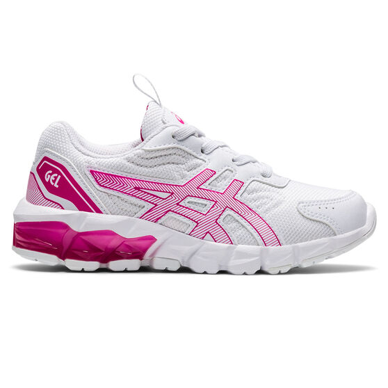 Asics GEL Quantum 90 2 PS Kids Casual Shoes White/Pink US 11, White/Pink, rebel_hi-res