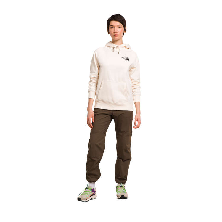 The North Face Womens Box NSE Pullover Hoodie, White, rebel_hi-res