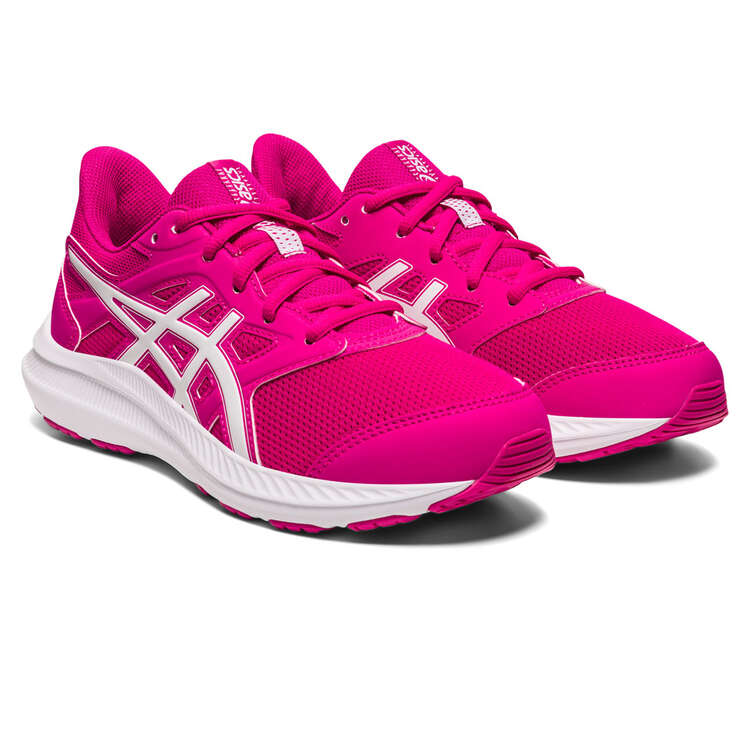 Asics Jolt 4 GS Kids Running Shoes, Pink/White, rebel_hi-res