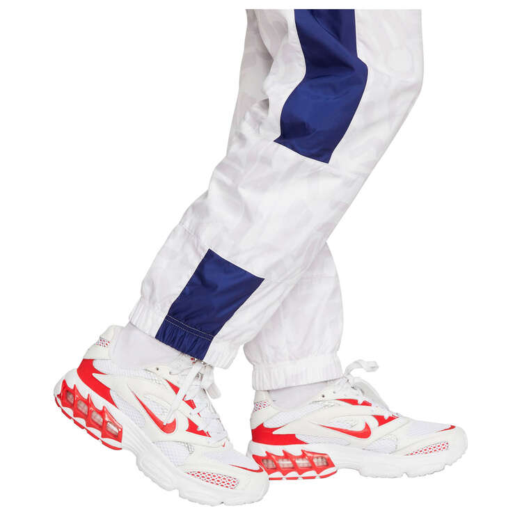 Womens Nike France Repel Essential Mid-Rise Track Pants, White, rebel_hi-res