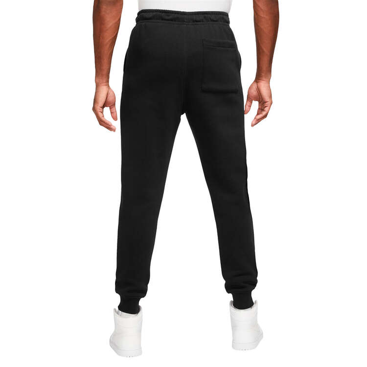 Jordan Mens Essential Fleece Pants, Black/White, rebel_hi-res