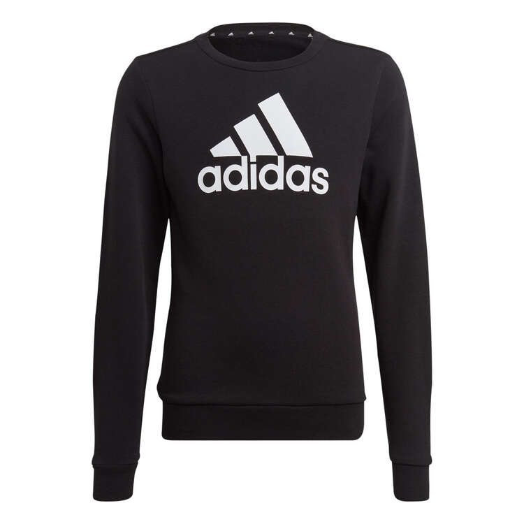 adidas Kids Essentials Big Logo Sweatshirt Black 8, Black, rebel_hi-res