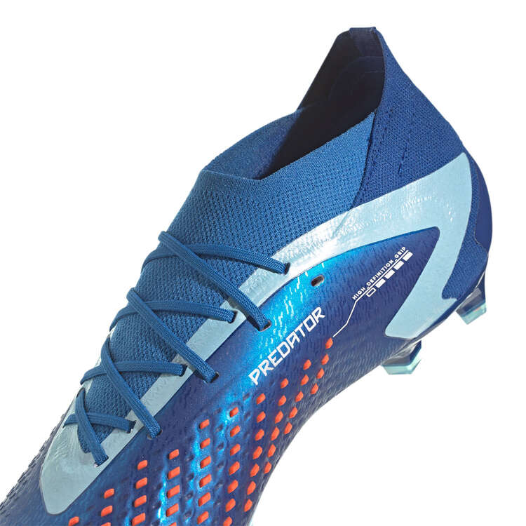 adidas Predator Accuracy .1 Football Boots, Blue/White, rebel_hi-res
