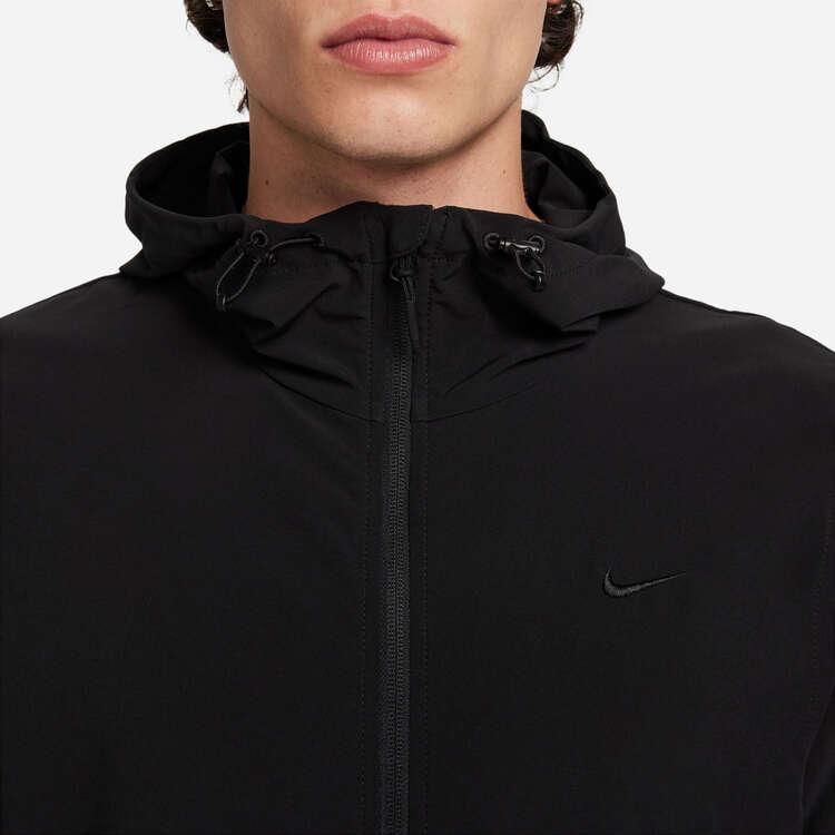 Nike Mens Unlimited Water-Repellent Hooded Versatile Jacket, Black, rebel_hi-res