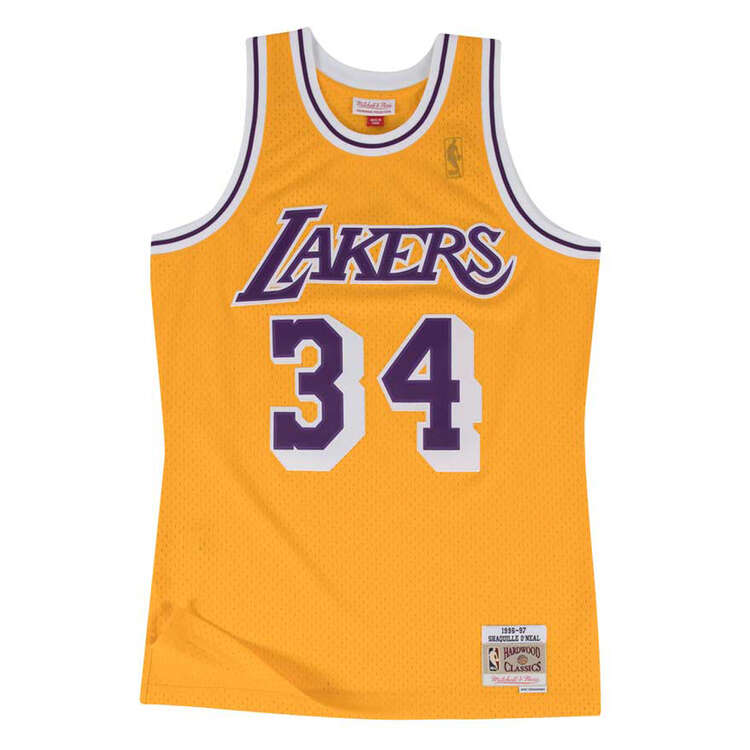 Los Angeles Lakers Shaquille O'Neal 96/97 Swingman, , rebel_hi-res