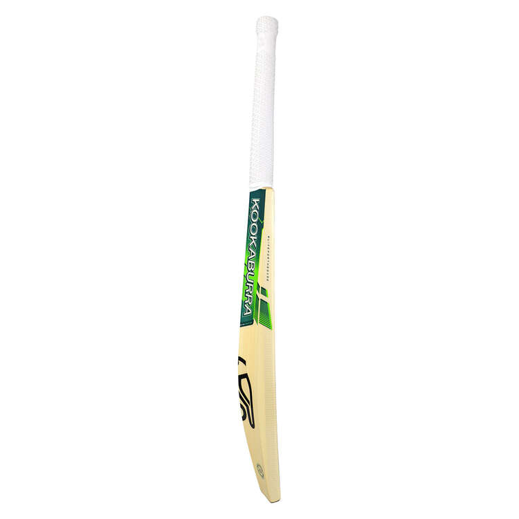 Kookaburra Kahuna Pro 7.1 Junior Cricket Bat Tan/Lime 4, Tan/Lime, rebel_hi-res