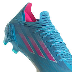 adidas X Speedflow .1 Football Boots, Blue/Pink, rebel_hi-res