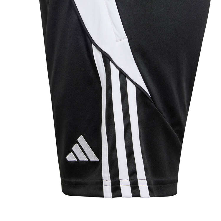 Adidas Kids Tiro 24 Football Shorts, Black/White, rebel_hi-res