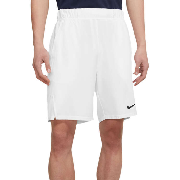 NikeCourt Mens Dri-FIT Victory 9in Shorts White XS, White, rebel_hi-res