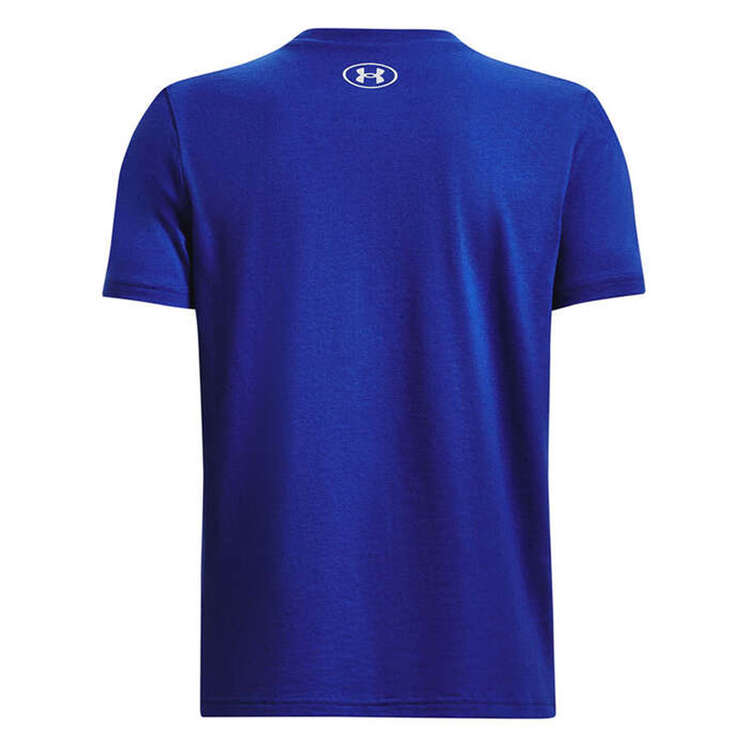Under Armour Boys Basketball Icon Tee Blue S, Blue, rebel_hi-res