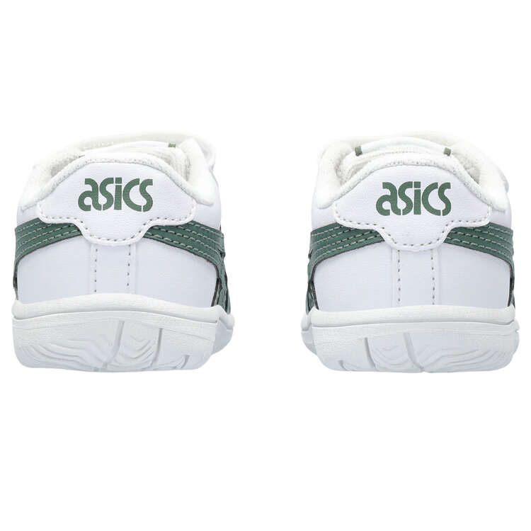 Asics Japan S Toddlers Shoes, White/Green, rebel_hi-res