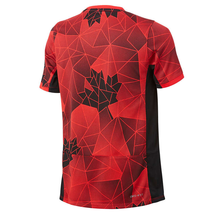 Nike Canada 2023 Youth Stadium Home Dri-FIT Football Jersey, Red, rebel_hi-res