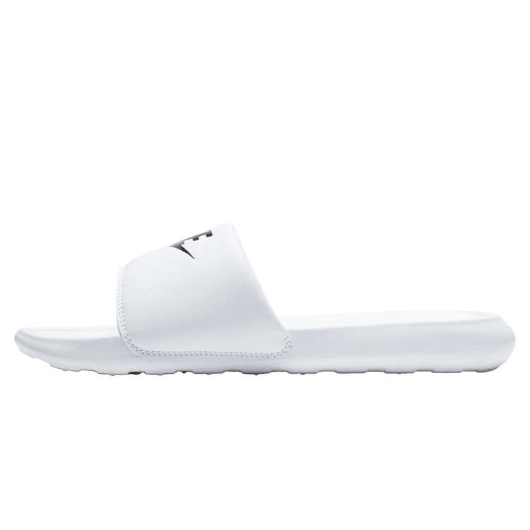 Nike Victori One Womens Slides White/Black US 6, White/Black, rebel_hi-res