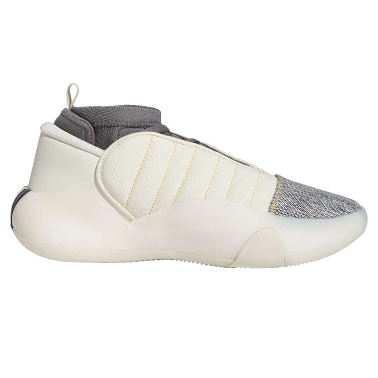 Harden Volume 7 Denim Basketball Shoes White/Grey US Mens 7 / Womens 8, White/Grey, rebel_hi-res