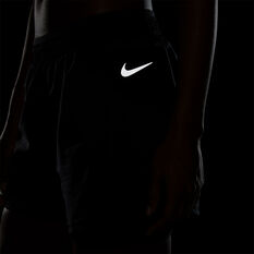 Nike Womens Tempo Luxe 2 In 1 Running Shorts, Black, rebel_hi-res
