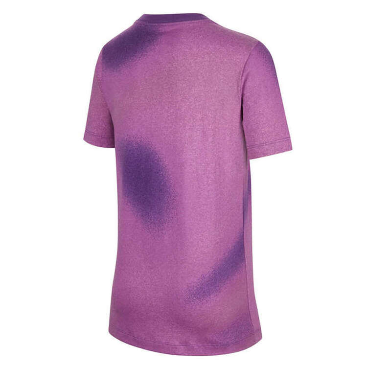 Nike Kids Sportswear Culture Of Basketball Aop Tee Purple XS, Purple, rebel_hi-res