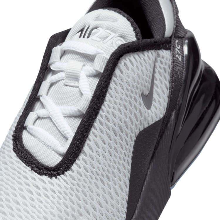 Nike Air Max 270 SE PS Kids Casual Shoes, Grey/Black, rebel_hi-res