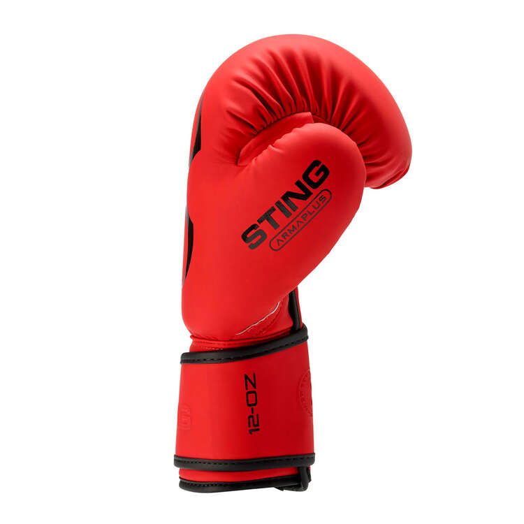 Sting Armaplus Boxing Gloves, Red, rebel_hi-res