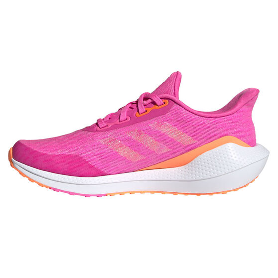 adidas EQ21 Run GS Kids Running Shoes Pink/White US 4, Pink/White, rebel_hi-res