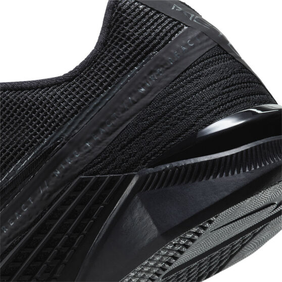 Nike React Metcon Turbo Mens Training Shoes Black US 7, Black, rebel_hi-res