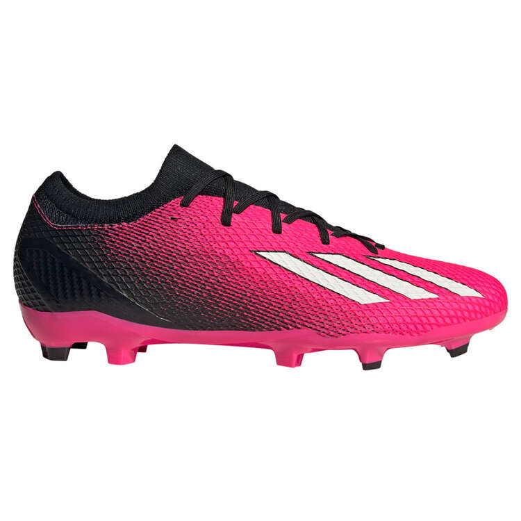 adidas X Speedportal .3 Football Boots Pink/White US Mens 7 / Womens 8, Pink/White, rebel_hi-res