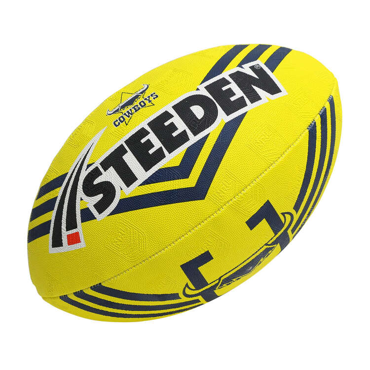 Steeden NRL North Queensland Cowboys Supporter Ball 11-inch, , rebel_hi-res