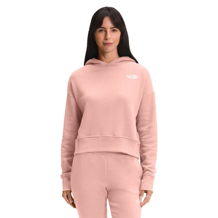 The North Face Womens Simple Logo Hoodie Pink XS, Pink, rebel_hi-res