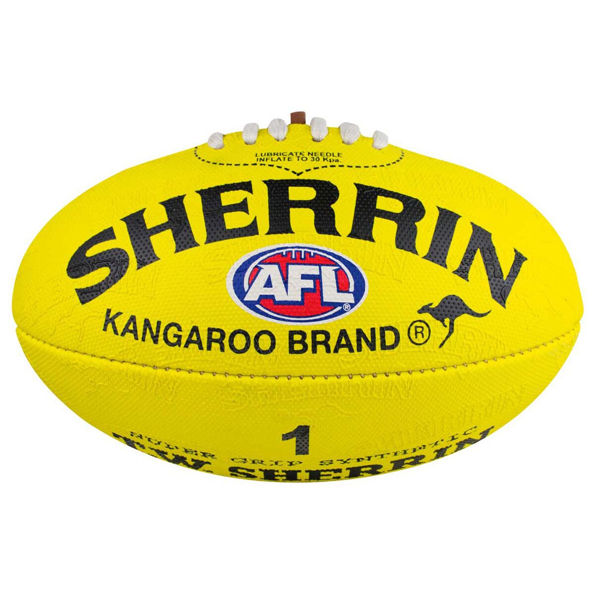 U14yrs PD008 ; Dellios Australian Rules Football Size 3 Yellow 