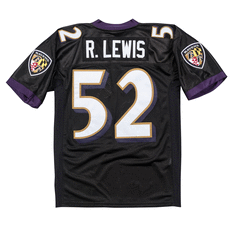 Baltimore Ravens Ray Lewis Mens Legacy Jersey Black S, Black, rebel_hi-res